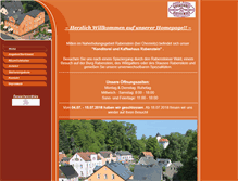 Tablet Screenshot of konditorei-kaffeehaus.de